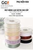 Ruy Băng Lụa Satin Cao Cấp 2,5cm