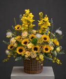 Giỏ hoa vàng rực rỡ | Golden Sunshine G158