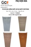 Set 10 Túi Gói Hoa Chống Nước Giả Da Happy Everyday
