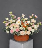 Giỏ hoa pastel thanh lịch | Soft Morning G142