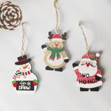Hộp 9 Thẻ Gỗ Treo Trang Trí Noel