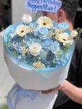 Bó Cẩm Tú Cầu Xanh | Blue Birthday