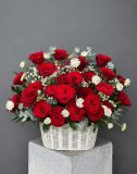 Giỏ hoa hồng đỏ rực rỡ | Endless Love G140