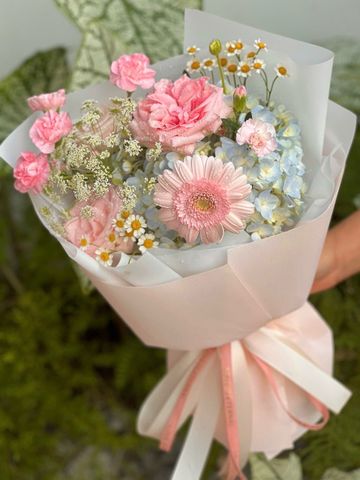 Bó Hoa Hồng Pastel | Sweet Morning