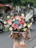 Giỏ hoa pastel ngọt ngào | Pastel Garden G141