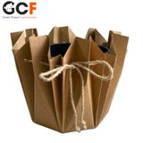 Set 5 cái chậu Giấy Kraft dây rút