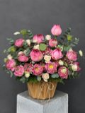 Giỏ sen hồng thanh nhã | Pink Lotus Garden G138