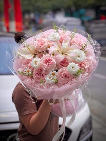 Bó hoa hồng Ohara ngọt ngào | Sweet Blush Bouquet G99