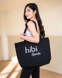  Túi Tote Đựng Đồ Tập Thời Trang Nam Nữ Hibi Sports A004, Chất Liệu Canvas Cao Cấp, Có Khóa Kéo Và Túi Trong 