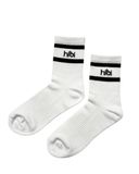  Tất thể thao Hibi Sports A022 Kiểu 2 vạch cổ cao có bo chun bàn chân, loại mỏng nhẹ thoải mái 