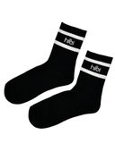  Tất thể thao Hibi Sports A022 Kiểu 2 vạch cổ cao có bo chun bàn chân, loại mỏng nhẹ thoải mái 