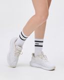  Tất thể thao Hibi Sports A022 Kiểu 2 vạch cổ cao có bo chun bàn chân, loại mỏng nhẹ thoải mái 