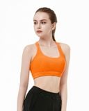  Áo bra tập Yoga Gym Hibi Sports BA520, kiểu 2 dây lưng tam giác, kèm mút ngực, chất vải Rib Fabric 