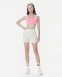  Áo bra tập Yoga Gym Hibi Sports BA520, kiểu 2 dây lưng tam giác, kèm mút ngực, chất vải Rib Fabric 