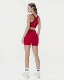  Áo bra tập Yoga Gym Hibi Sports BA525 Kiểu phối cắt sò viền cổ, kèm mút ngực, chất vải cao cấp Lu Fabric 