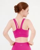  Áo bra tập Yoga Gym Hibi Sports BA527 kiểu cổ vuông 4 dây phối V, chất vải Hi Fabric, kèm mút ngực 