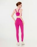  Áo bra tập Yoga Gym Hibi Sports BA527 kiểu cổ vuông 4 dây phối V, chất vải Hi Fabric, kèm mút ngực 