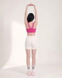  Áo bra tập Yoga Gym Hibi Sports BA527 kiểu cổ vuông 4 dây phối V, chất vải Hi Fabric, kèm mút ngực 