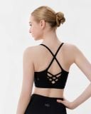  Áo bra tập Yoga Gym Luxury Hibi Sports BA528 kiểu 2 dây đan chéo, chất vải Hi Fabric, kèm mút ngực 