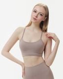  Áo bra tập Yoga Gym Luxury Hibi Sports BA528 kiểu 2 dây đan chéo, chất vải Hi Fabric, kèm mút ngực 