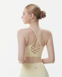  Áo bra tập Yoga Gym Luxury Hibi Sports BA528 kiểu 2 dây đan chéo, chất vải Hi Fabric, kèm mút ngực 