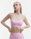  Áo bra tập Yoga Gym Luxury Hibi Sports BA528 kiểu 2 dây đan chéo, chất vải Hi Fabric, kèm mút ngực 