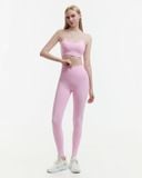  Quần dài tập Yoga Gym Luxury Hibi Sports QD330 kiểu trơn, lưng cao tôn dáng, chất vải Hi Fabric 