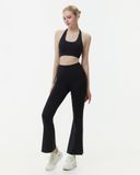  Quần Ống Loe Tập Yoga Gym Hibi Sports QD321 Kiểu Xẻ Tà, Chất Vải Lu Fabric 