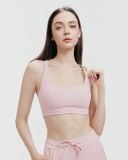  Áo tập Yoga Gym Hibi Sports BA530 kiểu 2 dây đan chéo, chất vải Rib cao cấp, kèm mút ngực 