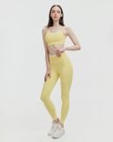  Áo tập Yoga Gym Luxury Hibi Sports BA531 kiểu cách điệu 2 lớp, kèm mút ngực, chất vải High Spandex 