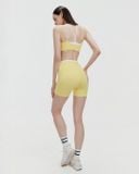  Áo tập Yoga Gym Luxury Hibi Sports BA531 kiểu cách điệu 2 lớp, kèm mút ngực, chất vải High Spandex 