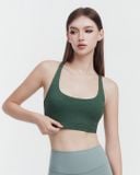  Áo tập Yoga Gym Hibi Sports BA532 kiểu 2 dây đan chéo, chất vải xược thể thao, kèm mút ngực 