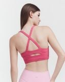  Áo tập Yoga Gym Hibi Sports BA532 kiểu 2 dây đan chéo, chất vải xược thể thao, kèm mút ngực 