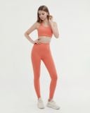  Quần dài tập Yoga Gym Luxury Hibi Sports QD336 kiểu lưng cao cách điệu 2 lớp, chất vải High Spandex 