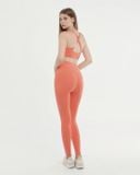  Quần dài tập Yoga Gym Luxury Hibi Sports QD336 kiểu lưng cao cách điệu 2 lớp, chất vải High Spandex 