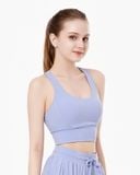  Áo Tập Yoga Gym Hibi Sports CR829 Kiểu Ba Lỗ Phối Trước, Kèm Mút Ngực 