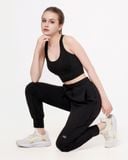  Áo Tập Yoga Gym Hibi Sports CR829 Kiểu Ba Lỗ Phối Trước, Kèm Mút Ngực 