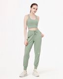  [XẢ KHO] Áo Tập Yoga Gym Hibi Sports CR829 Kiểu Ba Lỗ Phối Trước, Kèm Mút Ngực 