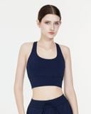  Áo Tập Yoga Gym Hibi Sports CR829 Kiểu Ba Lỗ Phối Trước, Kèm Mút Ngực 