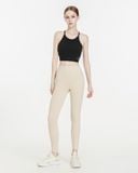  Áo croptop tập Yoga Gym Hibi Sports CR835, kiểu ba lỗ 2 dây vải thun gân, kèm mút ngực 