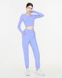  Quần Jogger Tập Yoga Gym Hibi Sports QD318, Kiểu Jogger Có Dây Rút Tro 