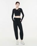  Áo tập Yoga Gym Hibi Sports CR839 Kiểu tay dài khoét lá, kèm mút ngực 