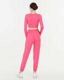  Áo tập Yoga Gym Hibi Sports CR839 Kiểu tay dài khoét lá, kèm mút ngực 