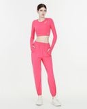  Áo tập Yoga Gym Hibi Sports CR839 Kiểu tay dài khoét lá, kèm mút ngực 