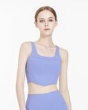  Áo croptop tập Yoga Gym Hibi Sports CR843 kiểu ba lỗ cổ vuông corset, chất vải Hi Fabric, kèm mút ngực 