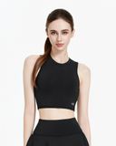  Áo croptop tập Yoga Gym Hibi Sports CR844 Kiểu ba lỗ, kèm mút ngực, chất vải cao cấp Lu Fabric 