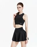  Áo croptop tập Yoga Gym Hibi Sports CR844 Kiểu ba lỗ, kèm mút ngực, chất vải cao cấp Lu Fabric 