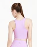  Áo croptop tập Yoga Gym Hibi Sports CR845 kiểu ba lỗ nhún 2 bên, kèm mút ngực 