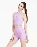  Quần đùi tập Yoga Gym Hibi Sports QS210 có túi 2 bên, lưng cao tôn dáng 