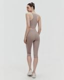  Quần lửng tập yoga Hibi Sports QL407 kiểu trơn qua gối, vải Luxury Hi Fabric 